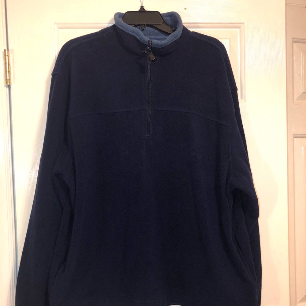 Saddlebred Men’s 1/4 zip fleece pullover Large